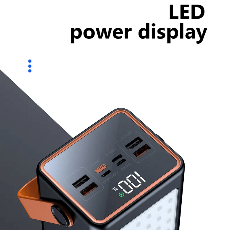 ECLIPSECELL - Kraftfull Powerbank med Ficklampa