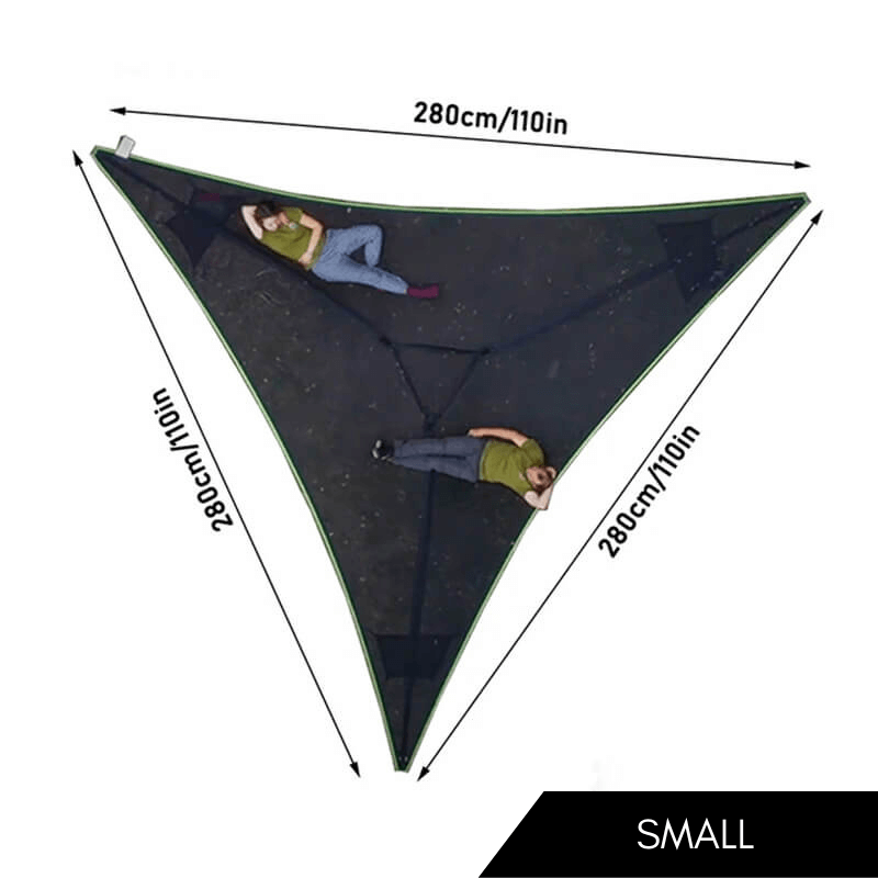 TRIADREST - Bärbar Triangelhängmatta