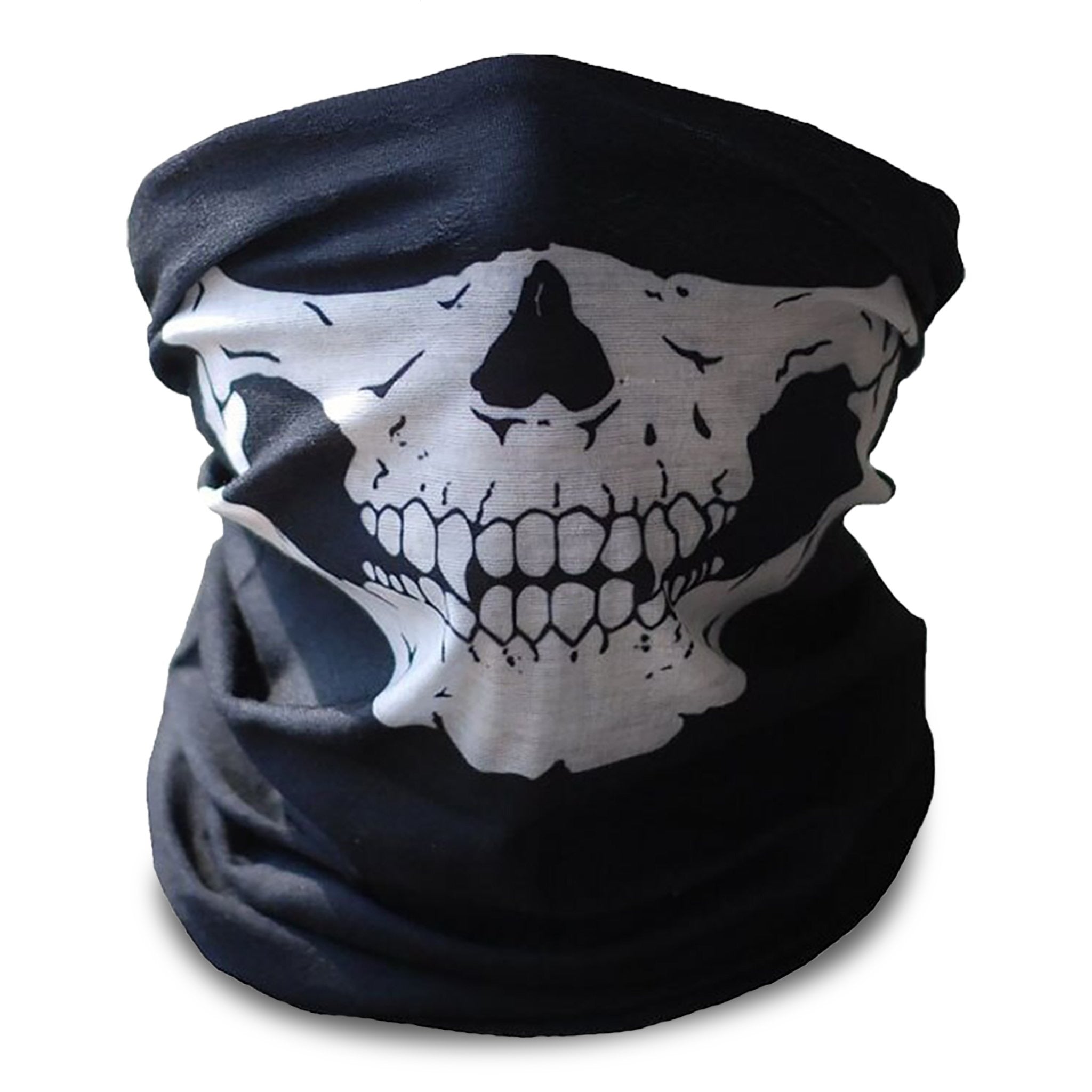 Filbert - Skeleton Face Cover |  Ghost Scarf | Skull Masks | Face Cover