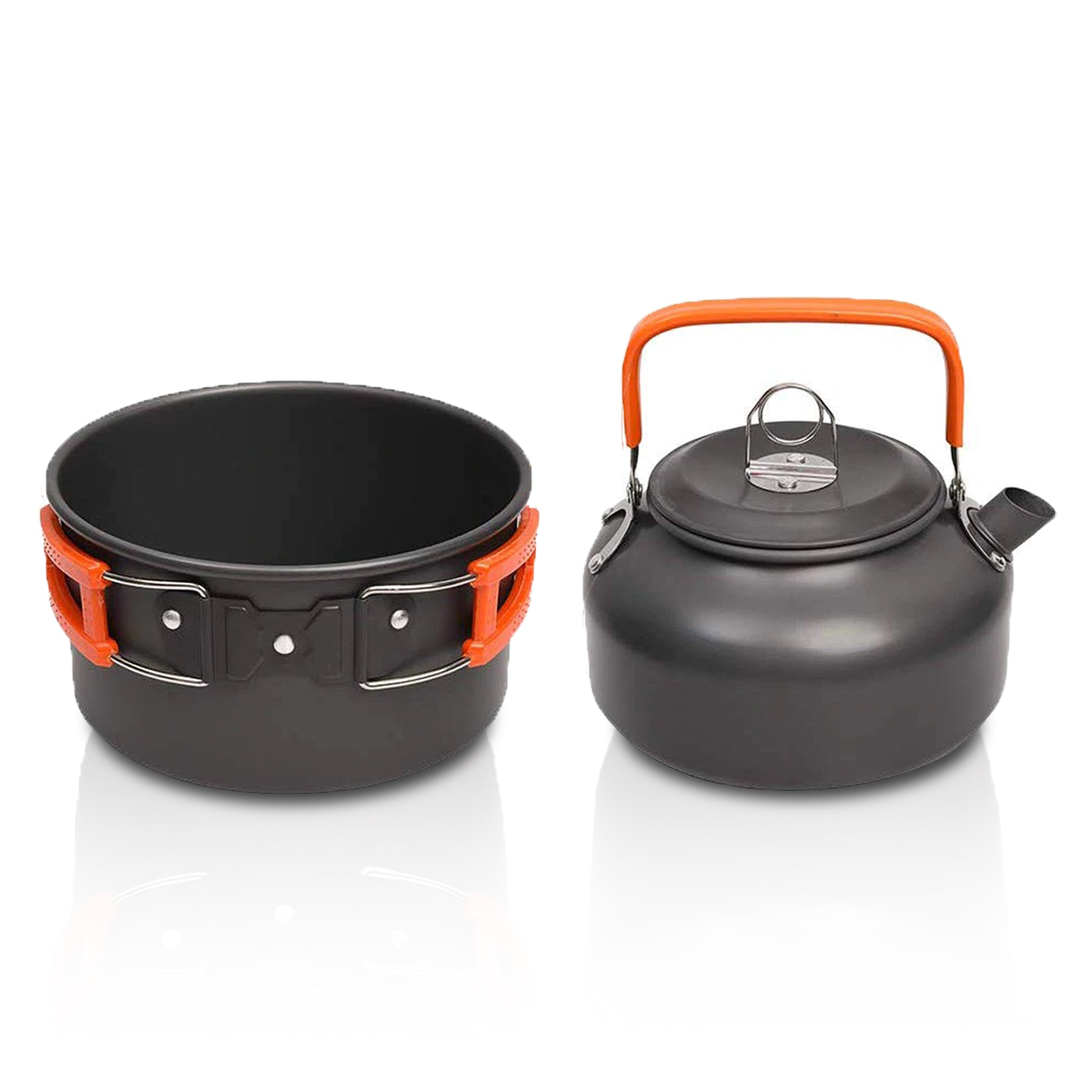 JANNU - Outdoor 8pcs Cookware Kit - Compass Nature