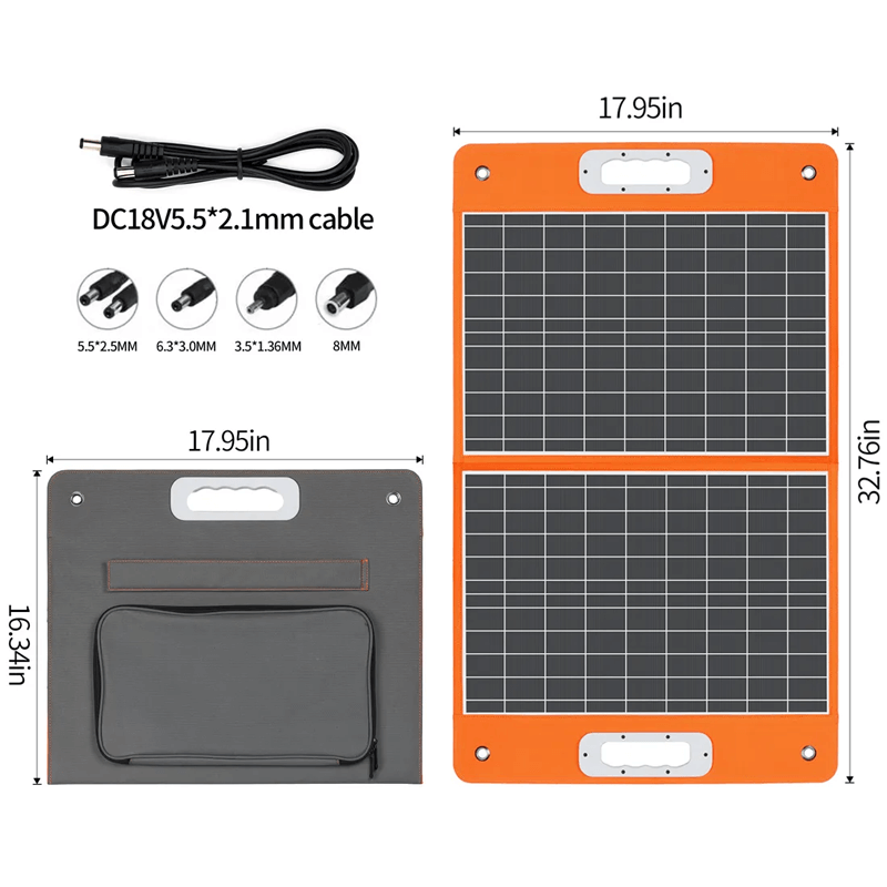 SOLARA - 60W Portabel Solpanel