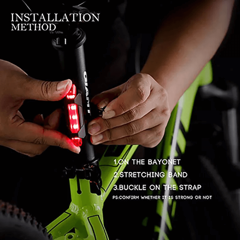 IGNIS - Uppladdningsbar LED-cykelstrålkastare
