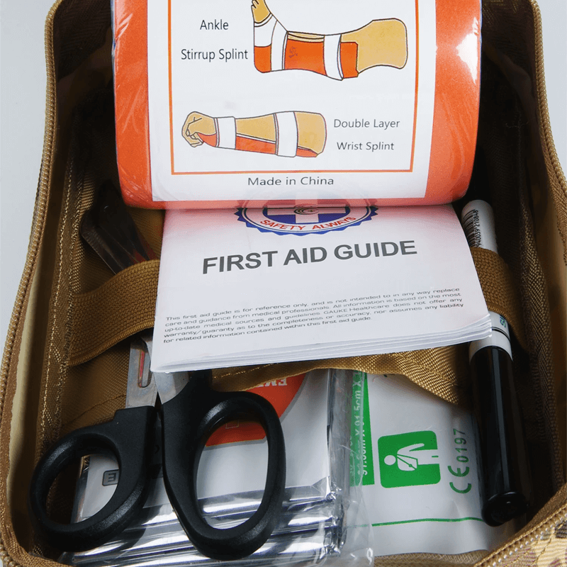 ECOMED - Överlevnadskit för första hjälpen 18 verktyg