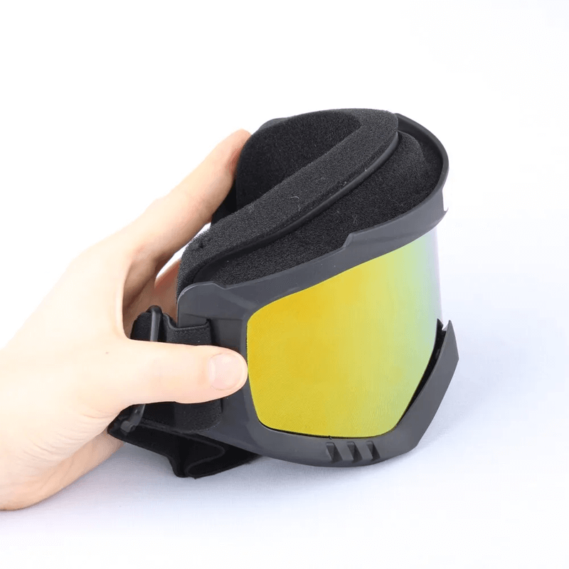ZEPHYRGEAR - Sportmask med Avtagbara Glasögon