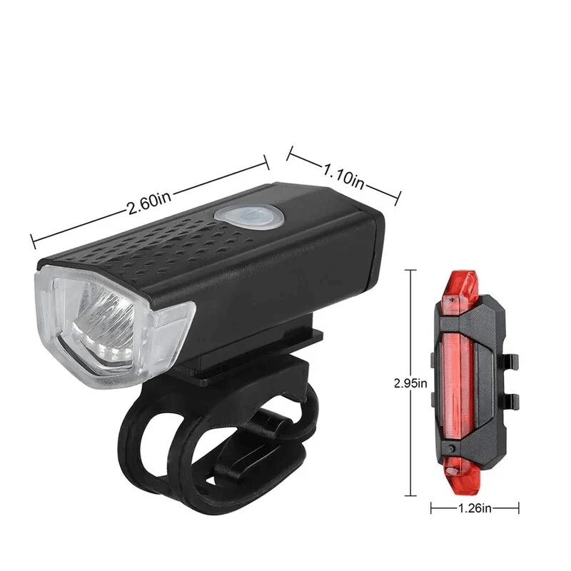 THRIVE - USB-uppladdningsbar LED-cykelbelysning