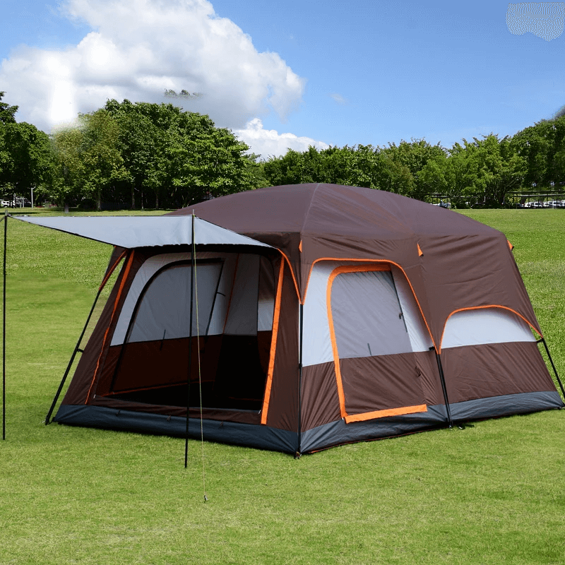 CAMPBLOOM - Campingtält med stort utrymme PU >3000mm 3-10 ppl