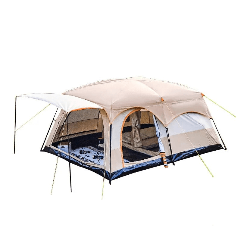 CAMPBLOOM - Campingtält med stort utrymme PU >3000mm 3-10 ppl