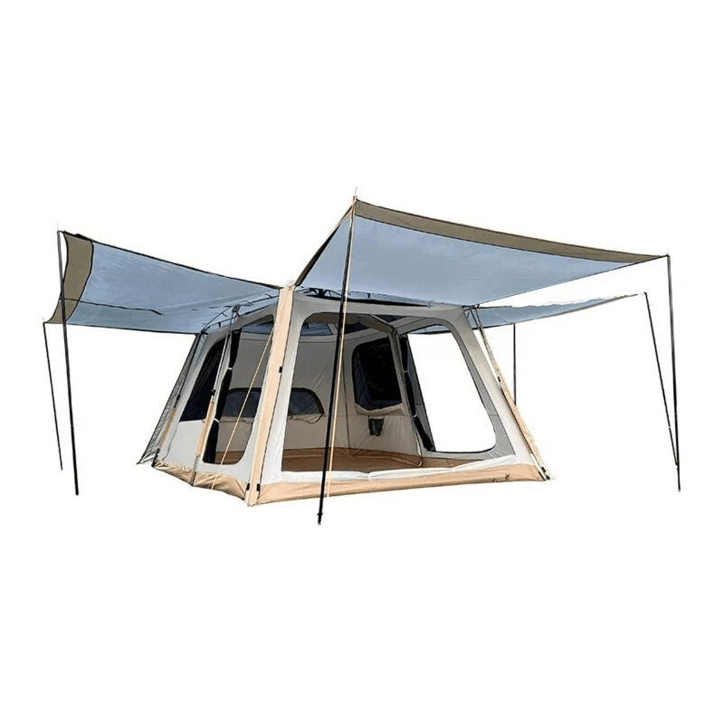 SKYSHELL - Automatiskt tält med två sovrum PU 3000mm 8-10 personer