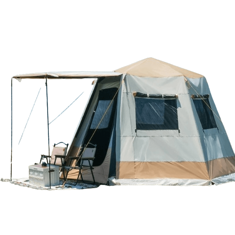CANOPYGLIDE - Tält för Camping PU 2000mm 4-6 Personer