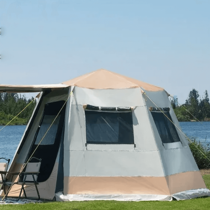 CANOPYGLIDE - Tält för Camping PU 2000mm 4-6 Personer