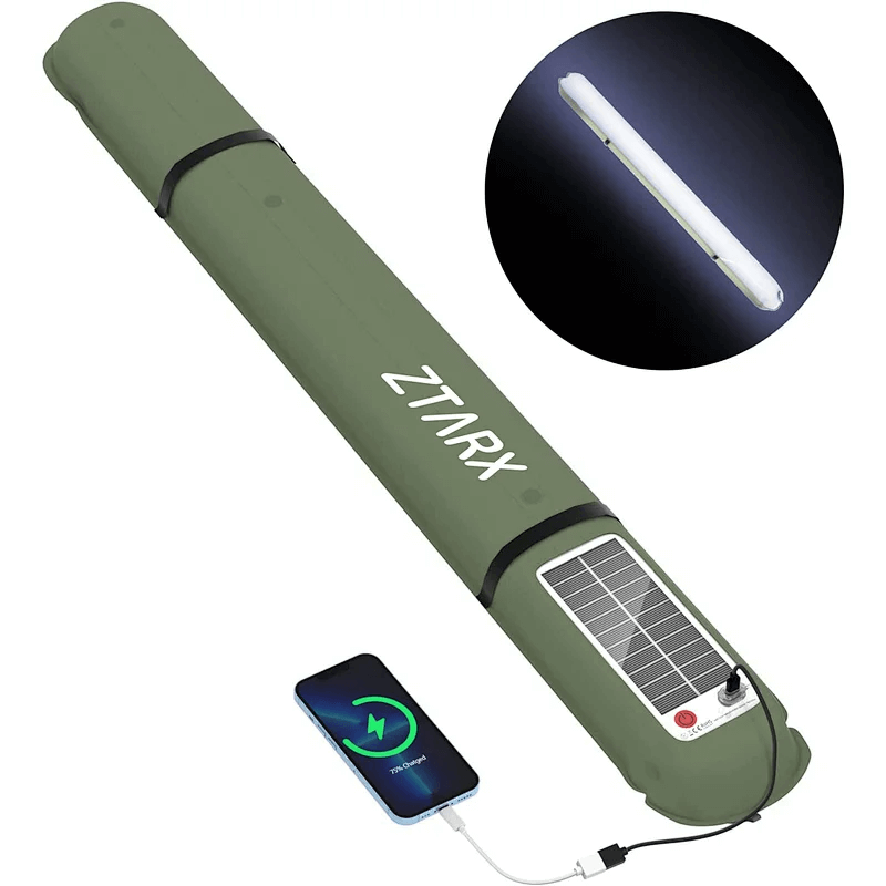 FLEXIGLOW - Uppblåsbar Solcampinglampa