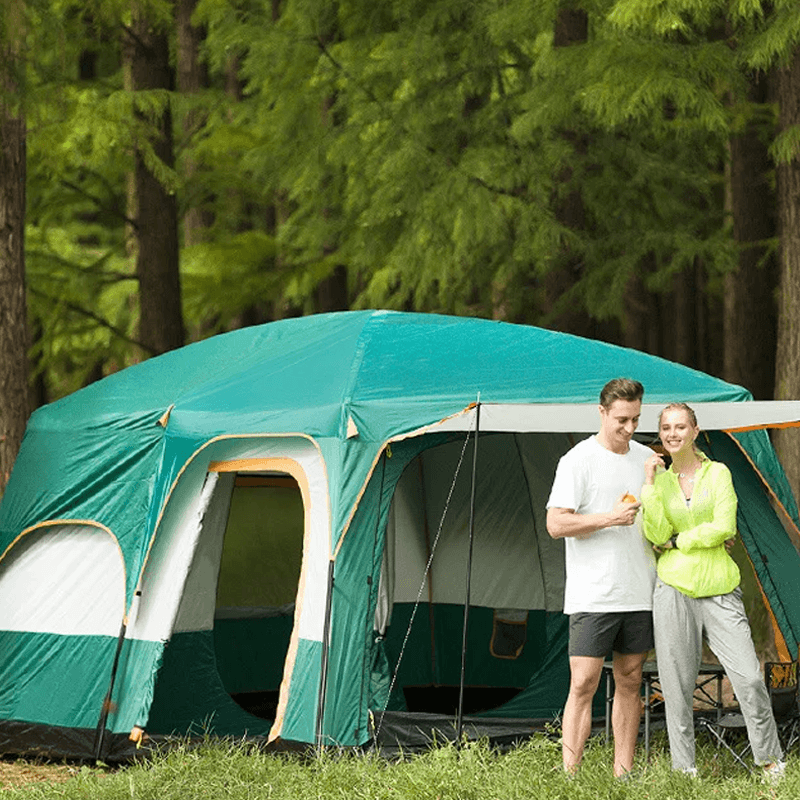 LEAFSHADE - Familjetält med två rum PU 3000-4000mm 4-10 personer