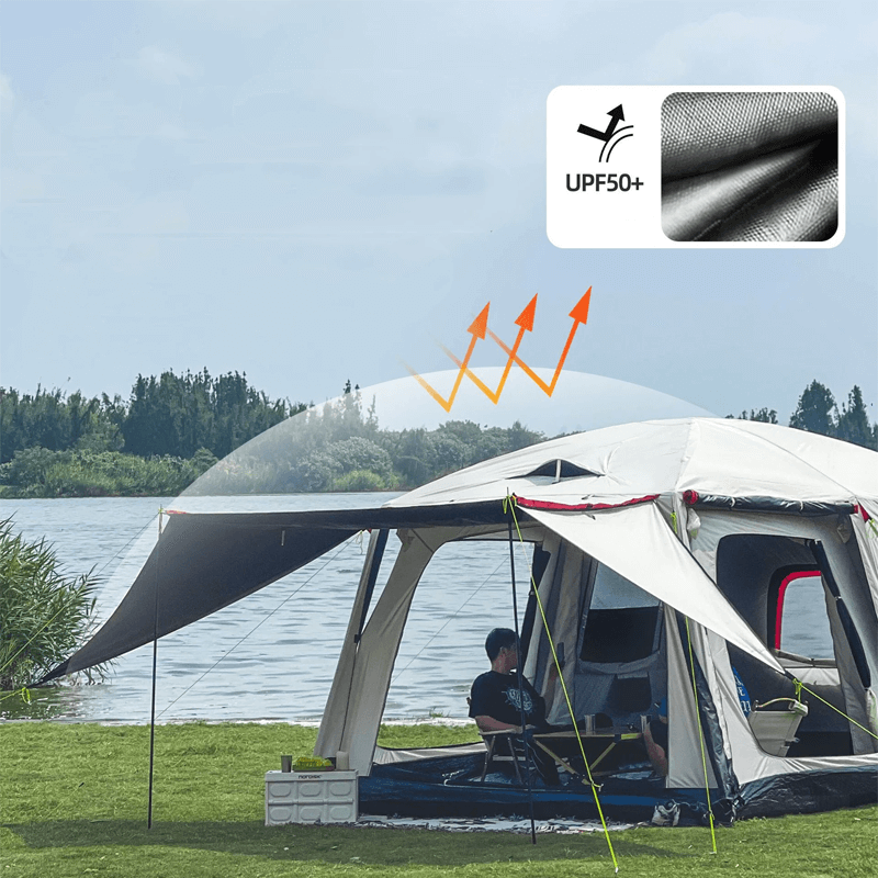 HARMONY - Lyxigt Glampingtält PU 3000mm 6-8 Personer