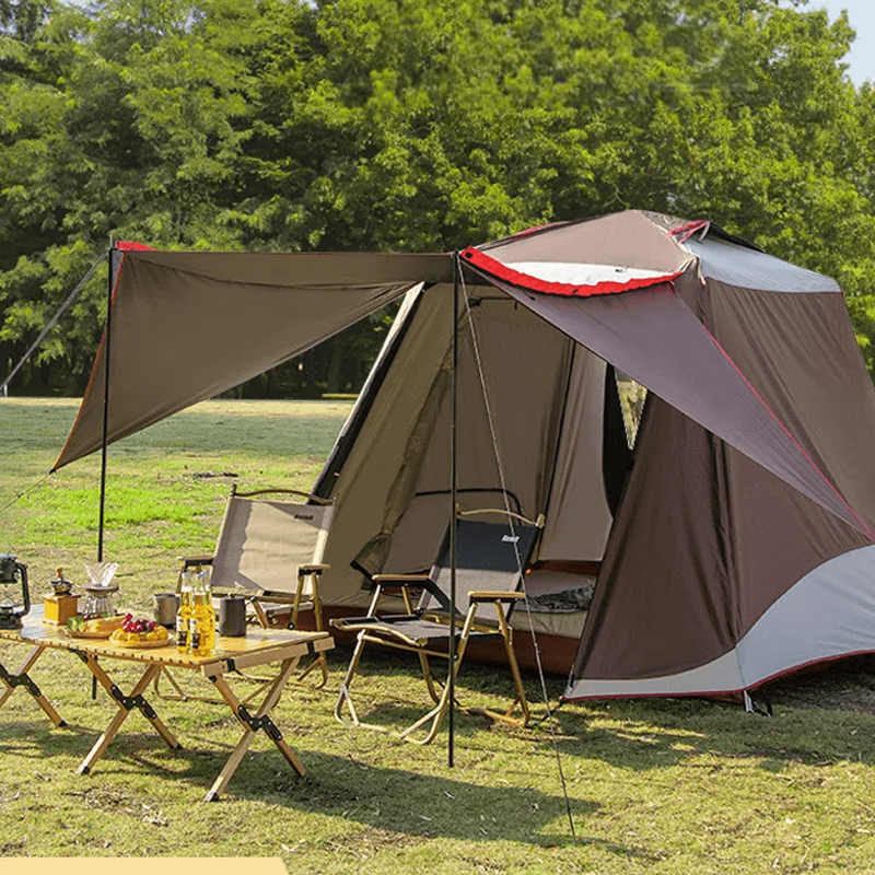 SHADEBREEZE - Glampingtält PU 3000mm 3-6 Personer