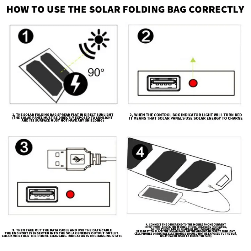 FLAREFOLD - Portabel Solpanel