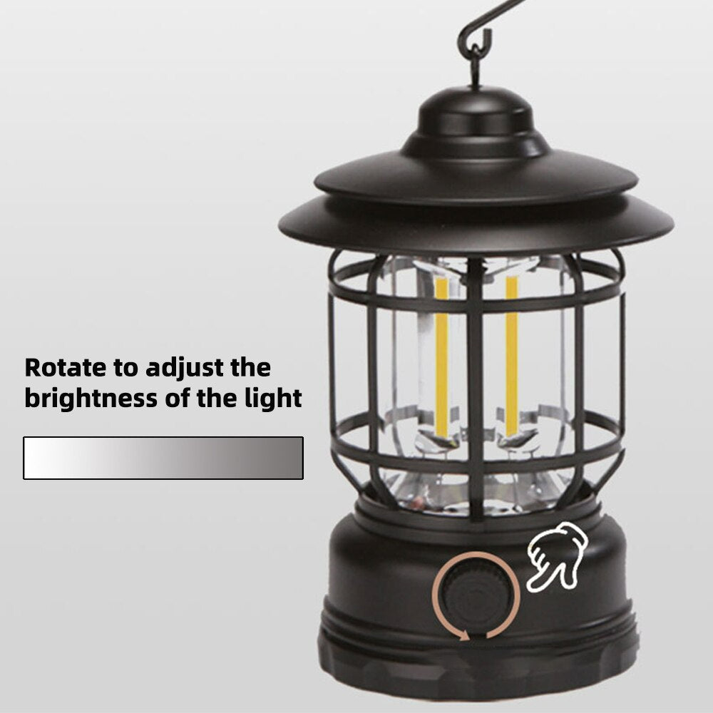 LINVILLE - LED Lantern Retro - CompassNature