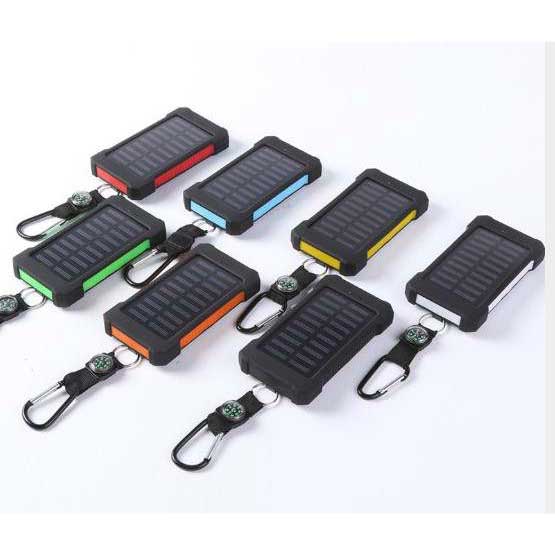 GRAHAM - 10 000mAh Solar Power Bank - Compass Nature