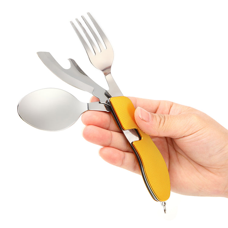 MANASLU - 4 In 1 Folding Cutlery - Compass Nature