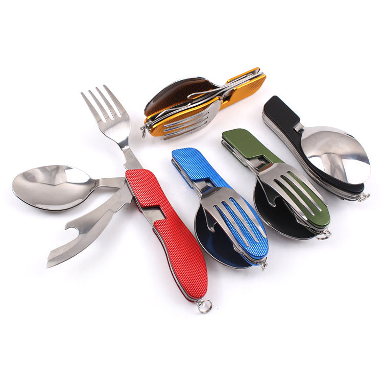 MANASLU - 4 In 1 Folding Cutlery - Compass Nature