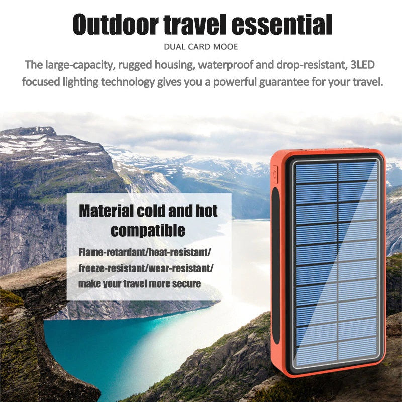 SHAWNEE - 30 000mAh Solar Power Bank - Compass Nature